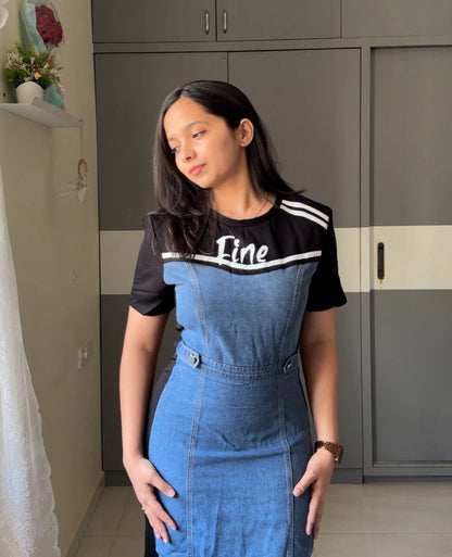 Liva Denim Dress