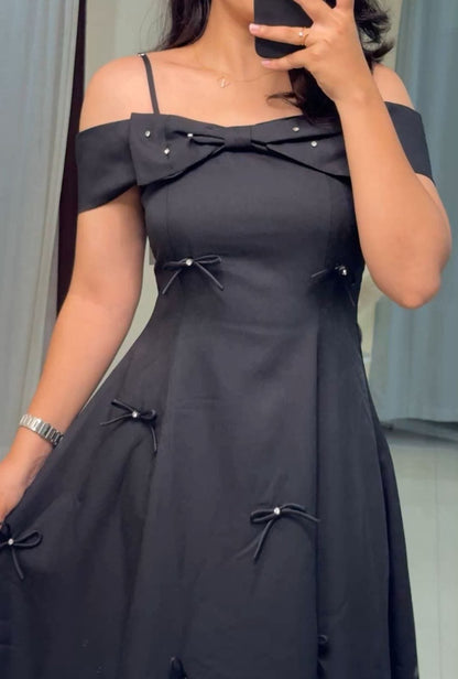 Odessa Off-Shoulder Midi Dress image 1