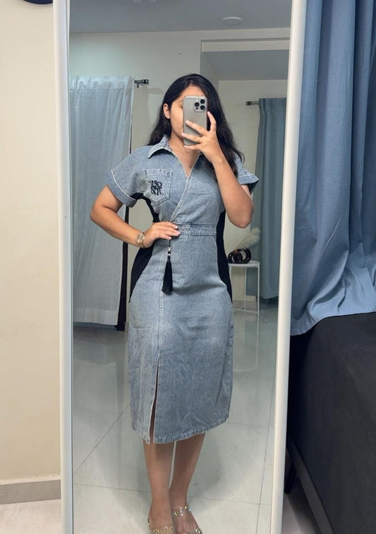 Misty Denim Dress image 0