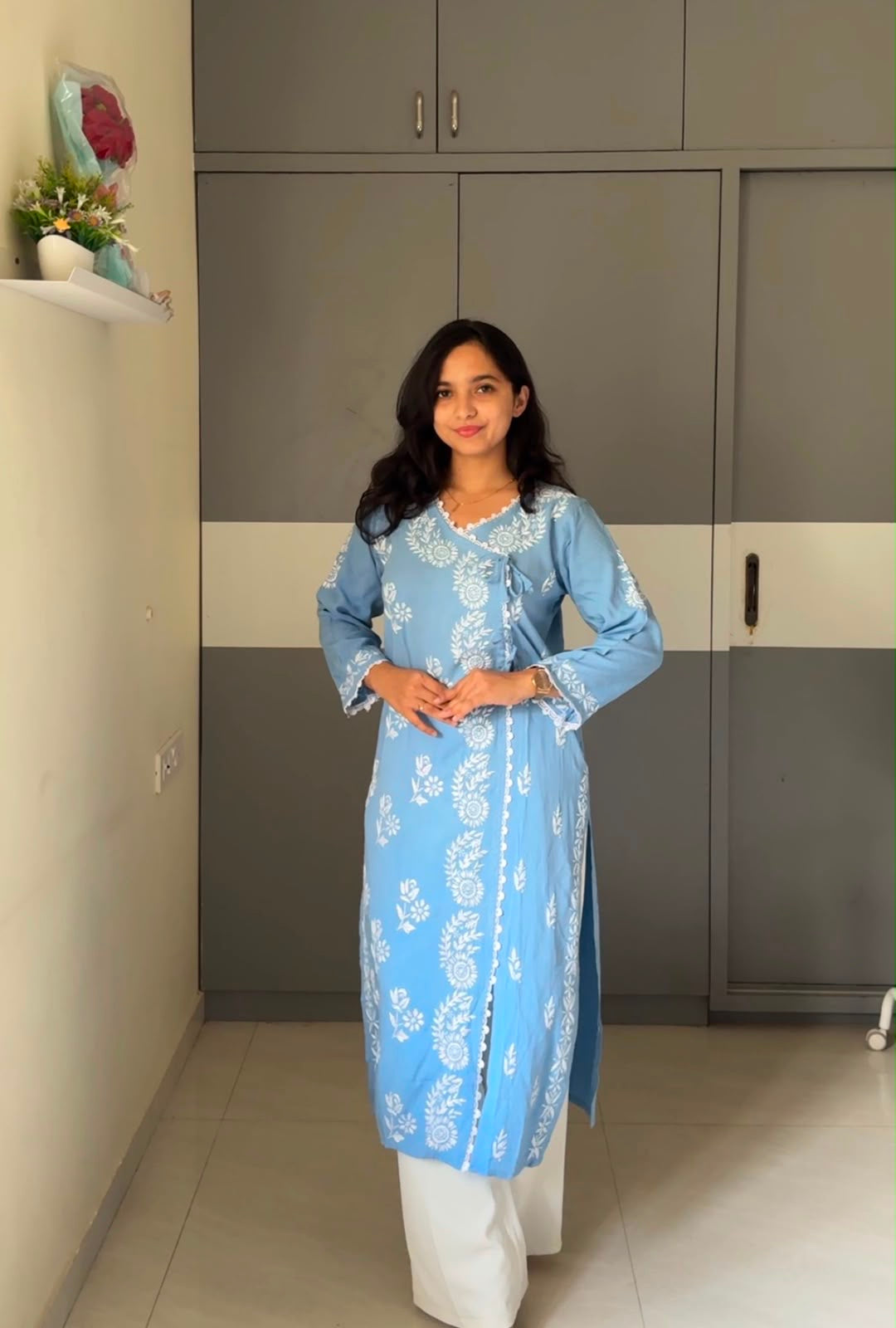 Priya Chikankari Kurti