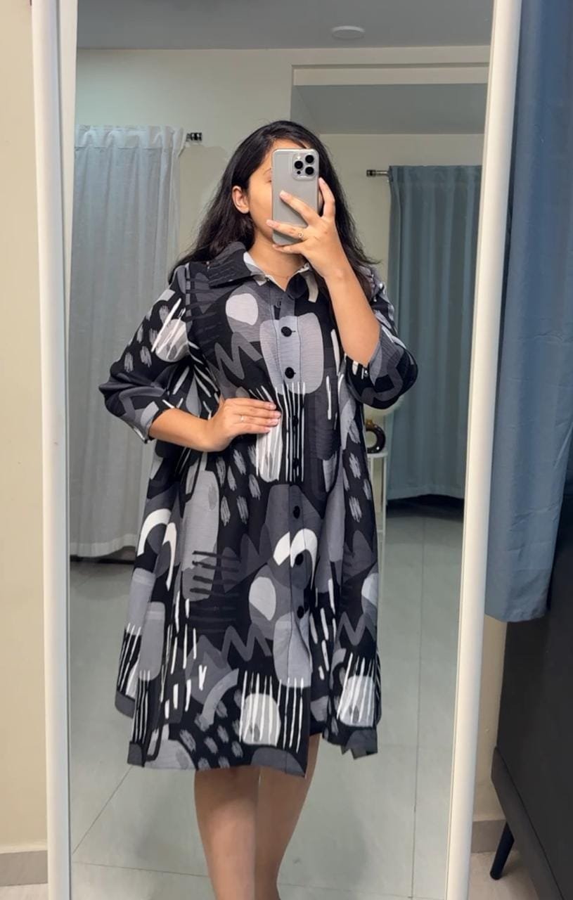 Luna Pleated Dress image 2