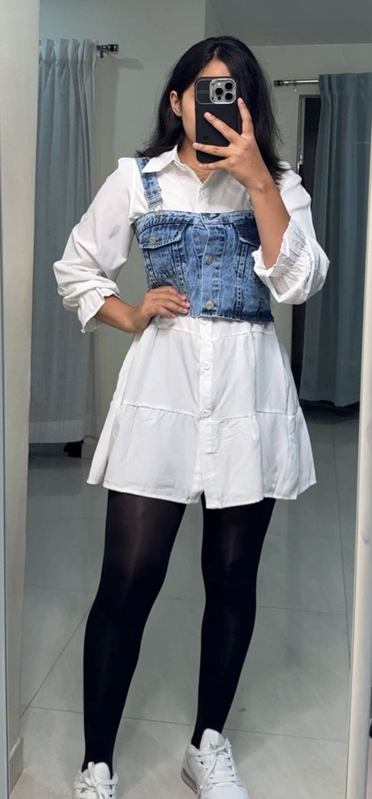 Perel Denim Co-Ord Set image 1