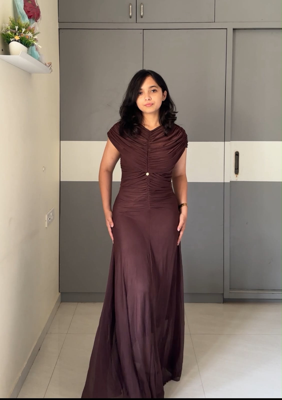 Eden Mesh Maxi Dress