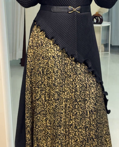 Truce Micro-Pleated Dress