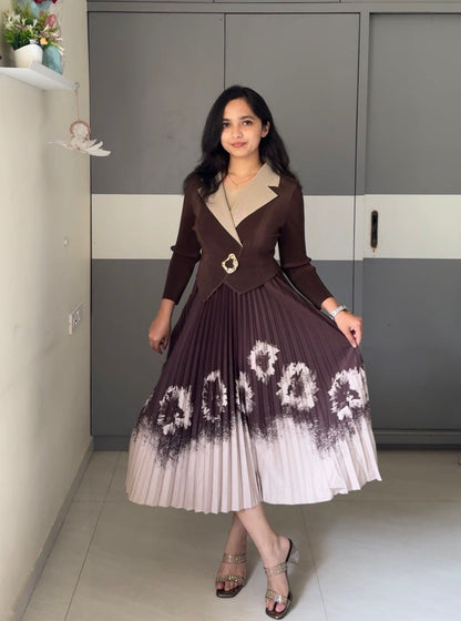 Mesa Exclusive Pleated Dress