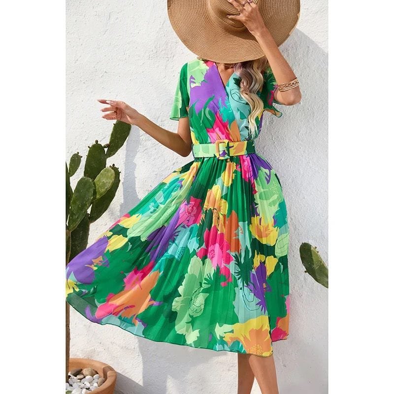 Nyla Tropical Dress image 1