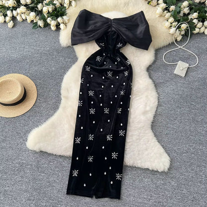 Megan Velvet Party Dress image 0