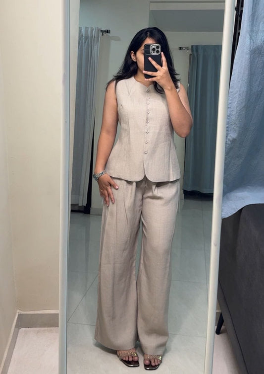 Nel Linen Formal Co-Ords image 0