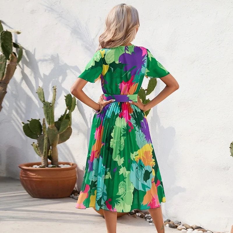 Nyla Tropical Dress image 2