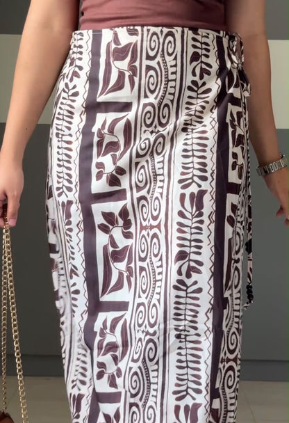 Reeka Floral Wrap Skirts