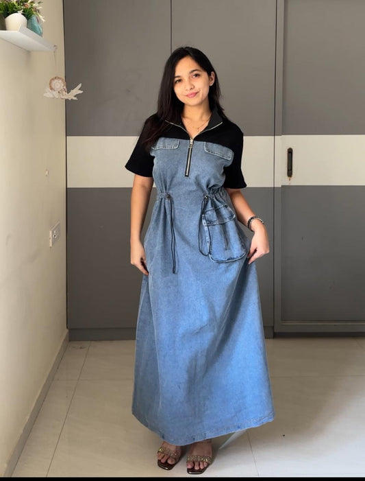 Seema Denim Dress