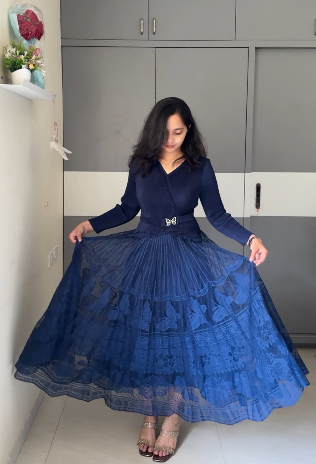 Kimi Exclusive Pleated Dress