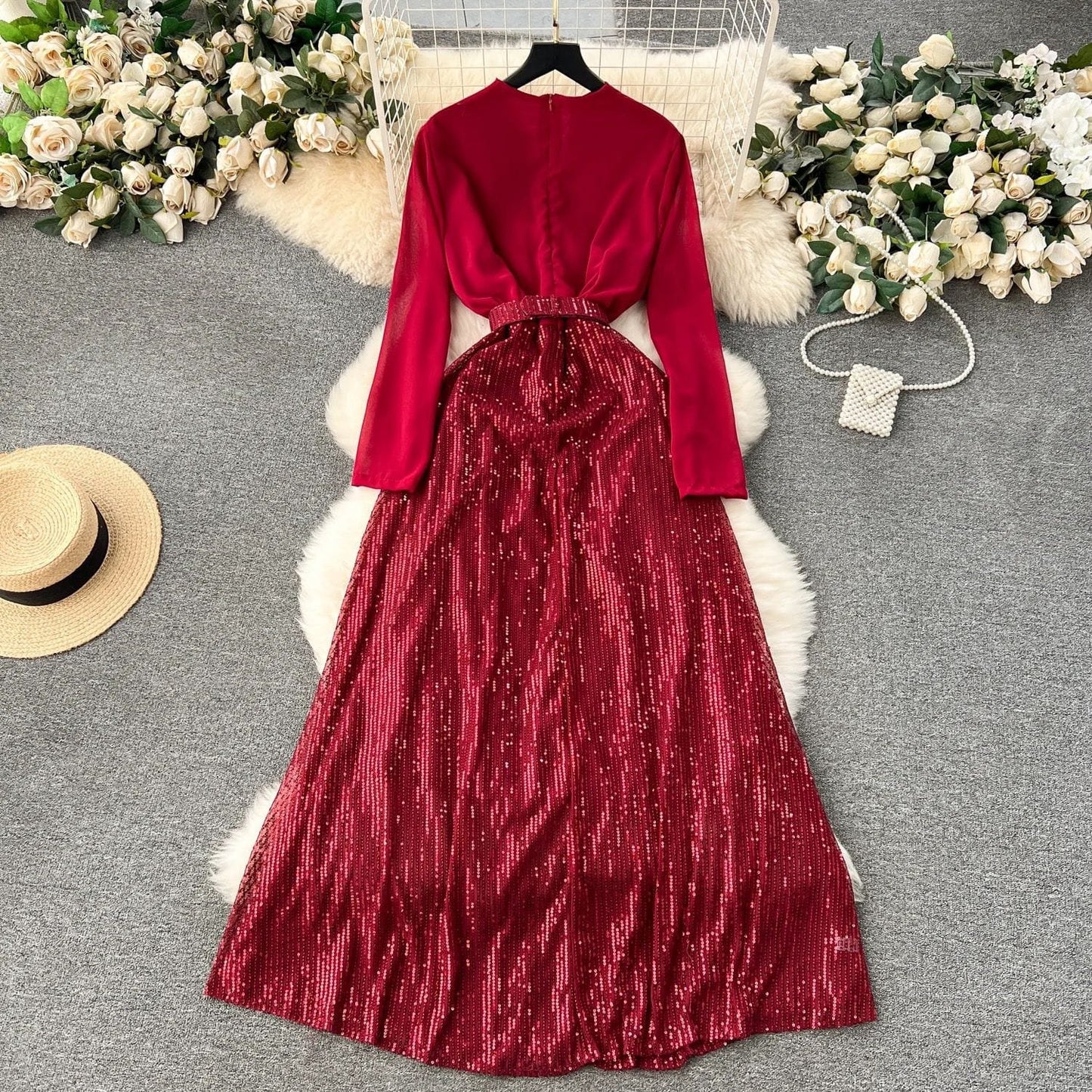 Bethany Sequin Dress image 5