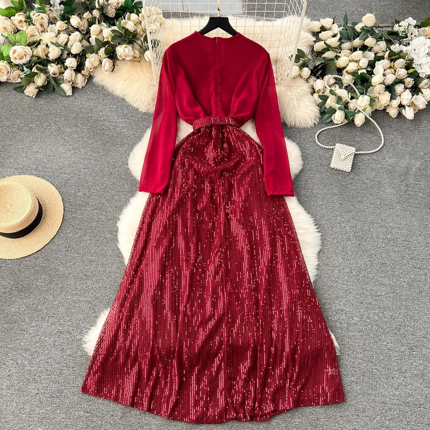 Bethany Sequin Dress image 5