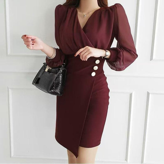 Nell V-Neck Dress image 0