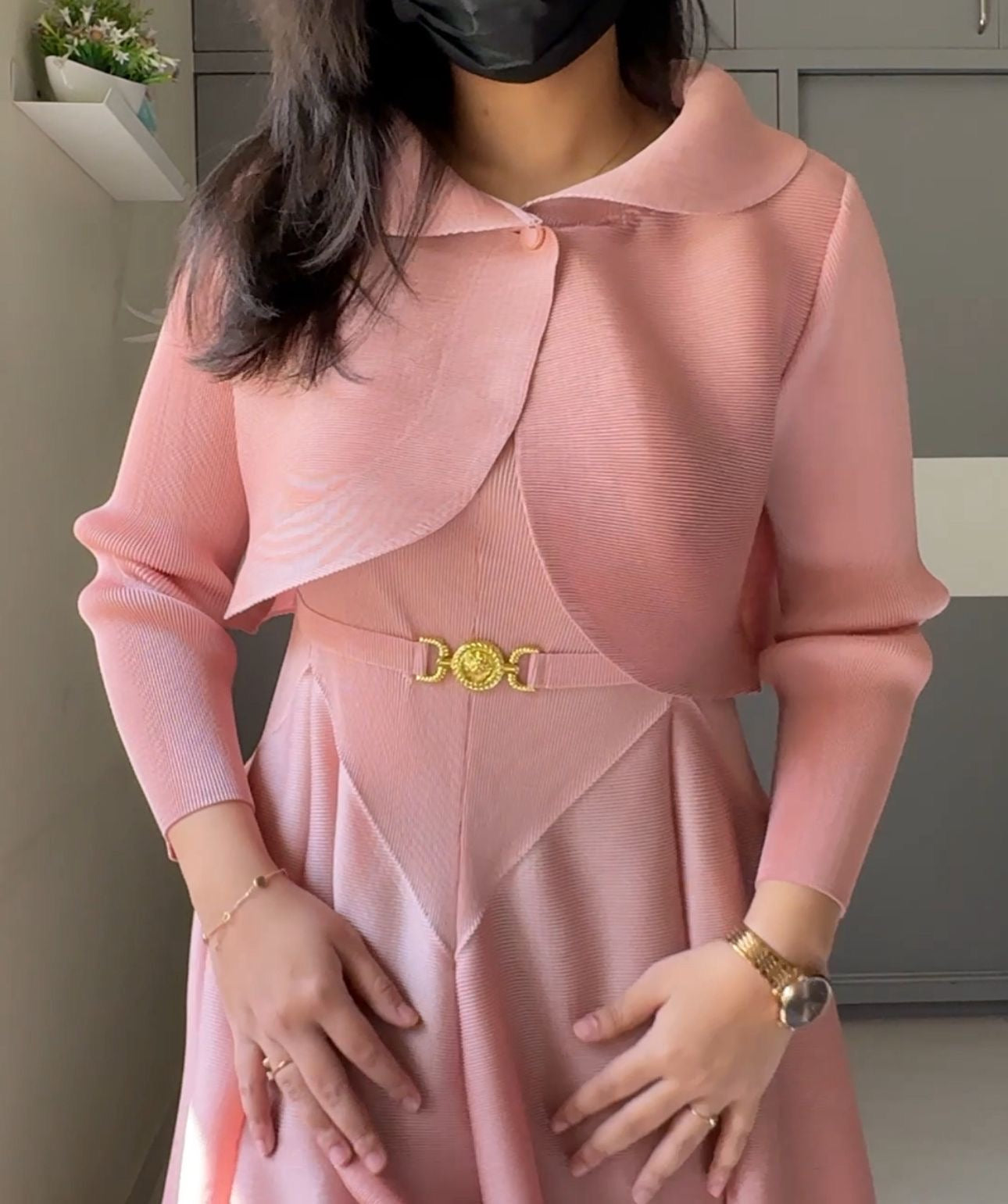 Melly Exclusive Pleated Co-Ords