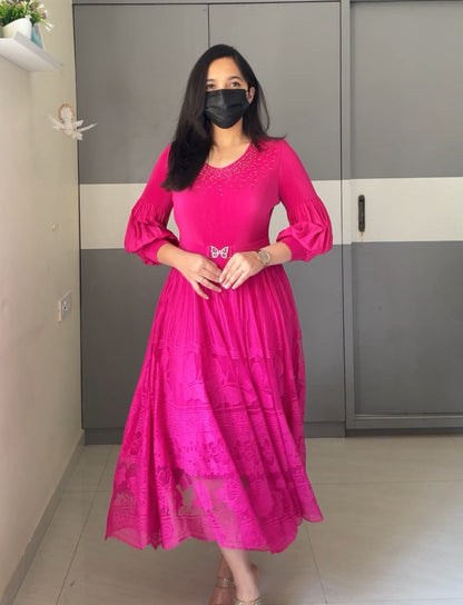 Sion Exclusive Pleated Dress