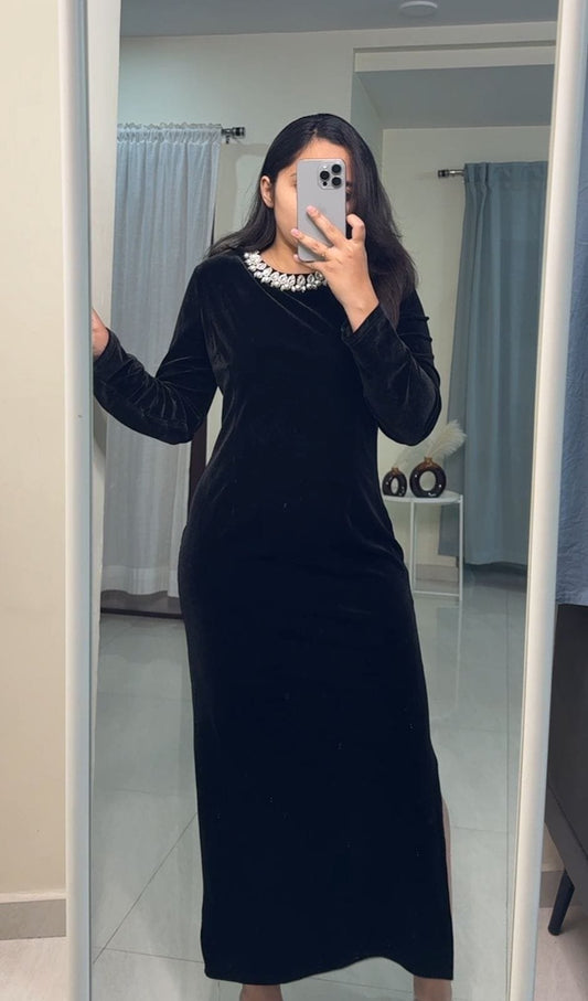 Vita Velvet Bodycon Dress image 0