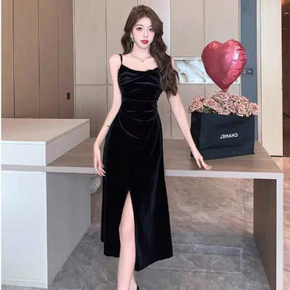 Cosmo velvet dress image 0