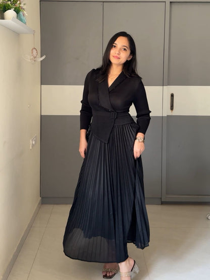 Riva Exclusive Pleated Dress